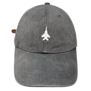 492 Slideback Baseball Cap Gray One Size Adjustable Embroidered 6 Panel Adams